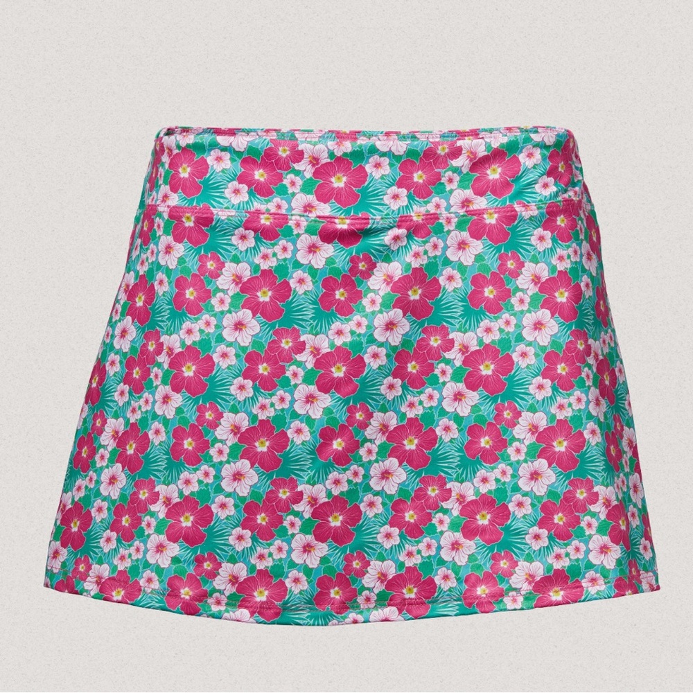 Tropical Bloom Activewear Skirt